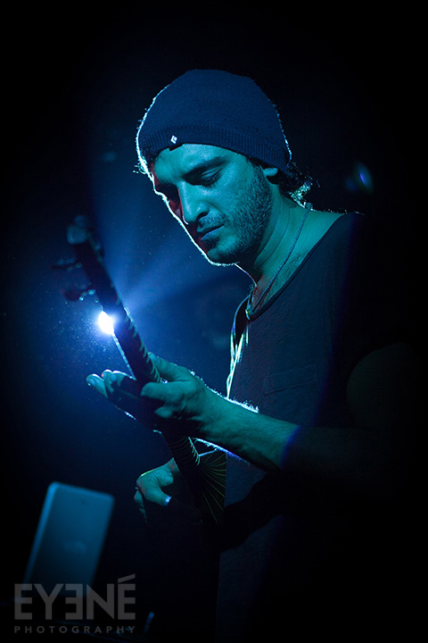 Mahmood Schricker performing live at Revival Bar, Toronto, Canada. Photo: Saman Aghvami/ EYENÉ