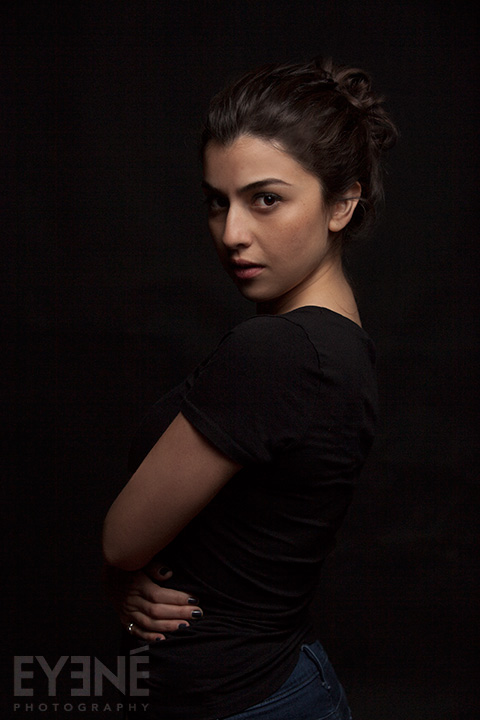 Portrait of Nikta. Photo: Mahsa Khalili/ EYENÉ